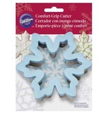 Wilton Wilton Blue Snowflake Comfort Grip Holiday Cookie Cutter