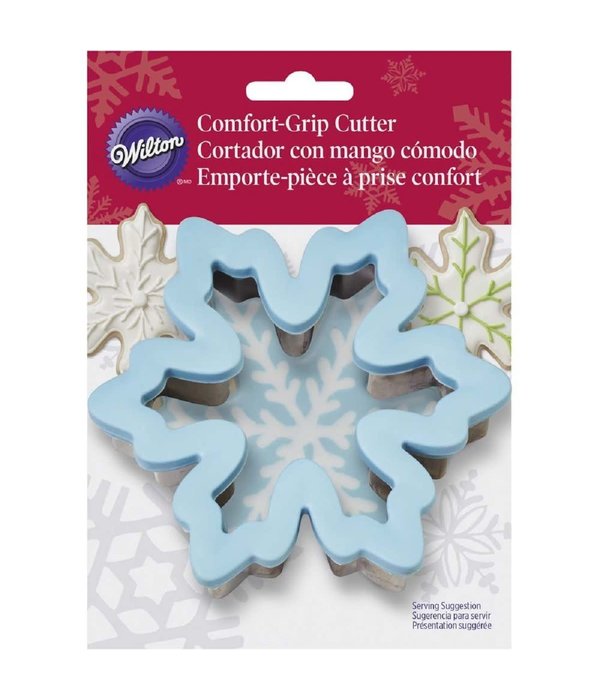 Wilton Wilton Blue Snowflake Comfort Grip Holiday Cookie Cutter