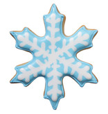 Wilton Wilton Blue Snowflake Comfort Grip Holiday Cookie Cutter