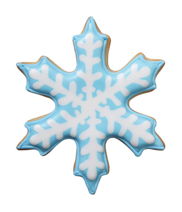 Wilton Wilton Blue Snowflake Comfort Grip Holiday Cookie Cutter