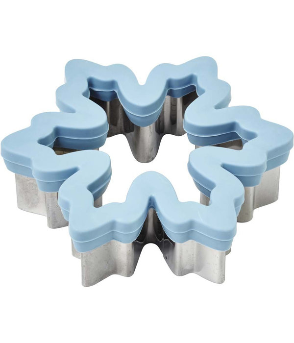 Wilton Wilton Blue Snowflake Comfort Grip Holiday Cookie Cutter