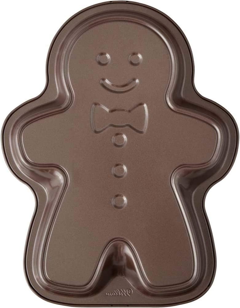 GINGERBREAD MAN Cake Pan BOOK Cookie Cutters Enamel PIN & EARRING