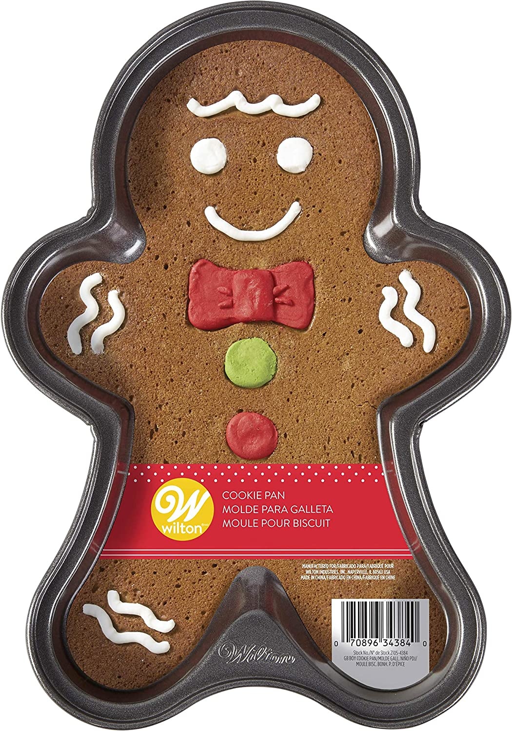 Wilton Gingerbread Boy Cookie Pan - Ares Kitchen and Baking Supplies