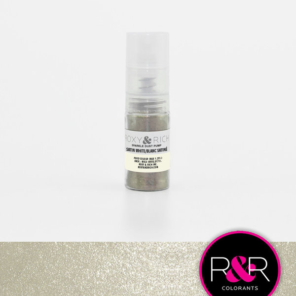 Roxy & Rich Sparkle Dust Pump - Satin White 4G