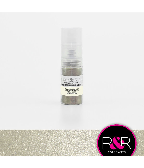 Roxy & Rich Roxy & Rich Sparkle Dust Pump - Satin White 4G