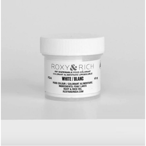 Roxy & Rich Colorant alimentaire liposoluble 10g Blanc de Roxy & Rich