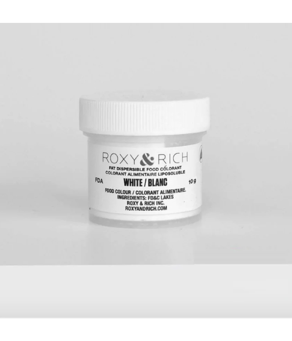 Roxy & Rich Colorant alimentaire liposoluble 10g Blanc de Roxy & Rich