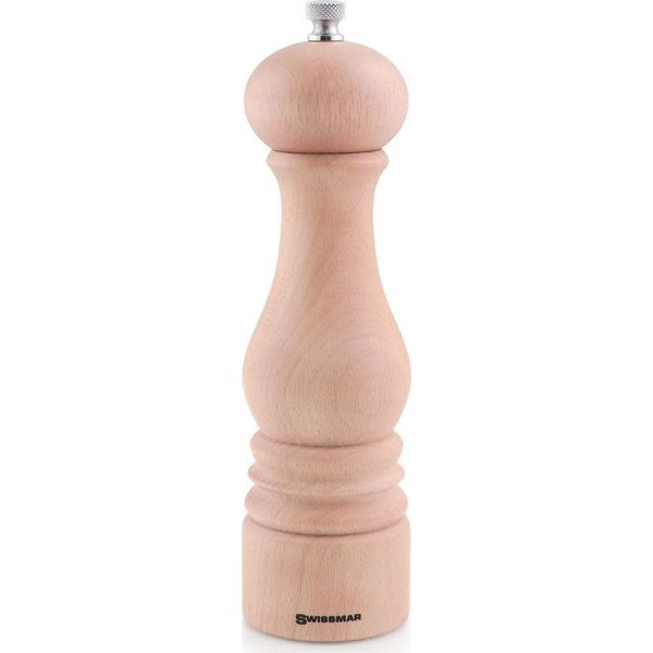 Swissmar Castell 8.5" Natural Pepper Mill