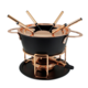 Ensemble à fondue 3 en 1 cuivre/noir de Swissmar