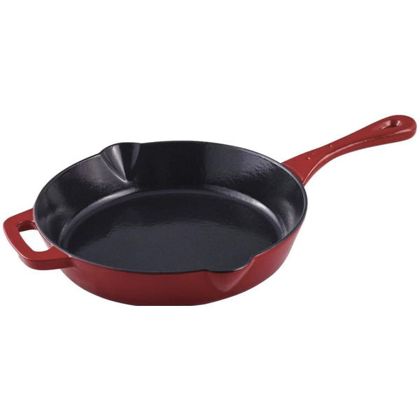 Henckels 12" Red Cast Iron Fry Pan