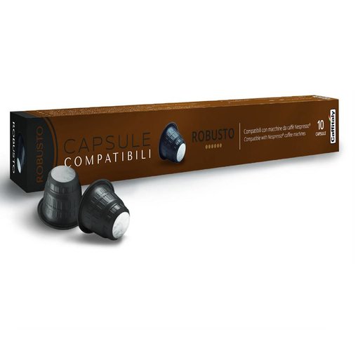 Caffitaly Capsules Robusto compatibles Nespresso de Caffitaly