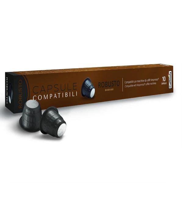 Caffitaly Capsules Robusto compatibles Nespresso de Caffitaly