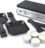 Swissmar Swissmar Alpine Portable Candlelight Raclette, Stainless Steel Silver