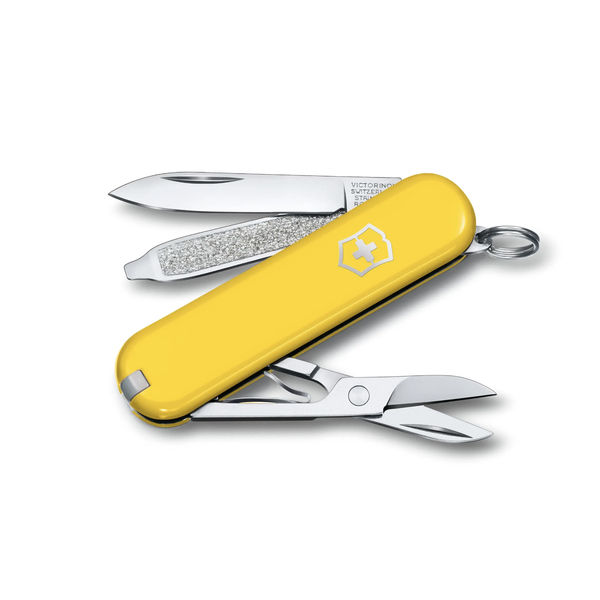 Couteau de Poche "Swiss Army Classic SD" Jaune de Victorinox