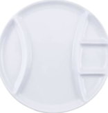 Swissmar Swissmar Set of 4 Round Raclette/Fondue Porcelain Plates