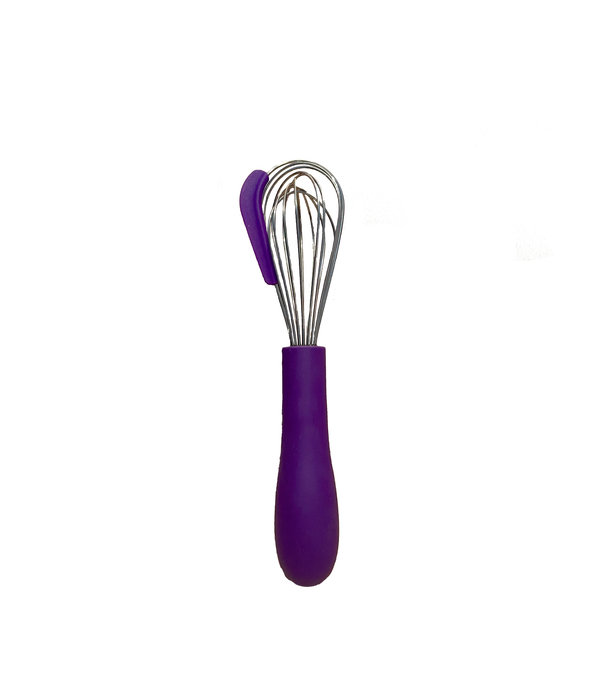 Silicone Whisk and Spatula/Cleaner Set 4 pcs, asst. color