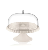 Guzzini Guzzini Tiffany Milk White  Small Cake Stand with Dome