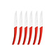Degrenne Paris Quartz Red 6 Piece Steak Knives Set