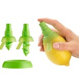 Lékué Citrus Lemon Fruit Mist Spray Green Set of 2