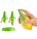 Lékué Citrus Lemon Fruit Mist Spray Green Set of 2