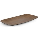 Brilliant Brilliant Bamboo Walnut Coffee Rectangular Tray 35.5 cm