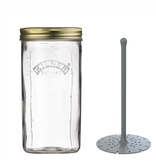 Kilner Pickle Jar with Lifter - 1 Litre