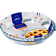 Plat à tarte "Ovenchef" 26 cm en borosilicate de Duralex