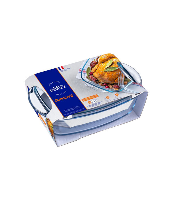 Duralex Duralex Ovenchef Reversible Casserole 35 x 22cm 6.7L 2 pieces