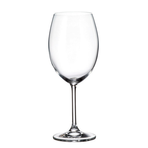 Bohemia Crystalite Bohemia Stemmed Wine Glass "Colibri" 580 ml, Set of 6