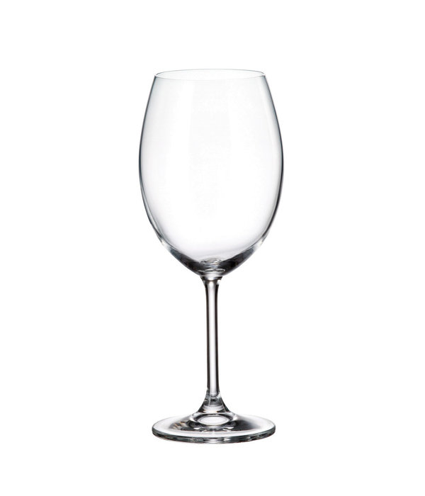 Bohemia Crystalite Bohemia Stemmed Wine Glass "Colibri" 580 ml, Set of 6