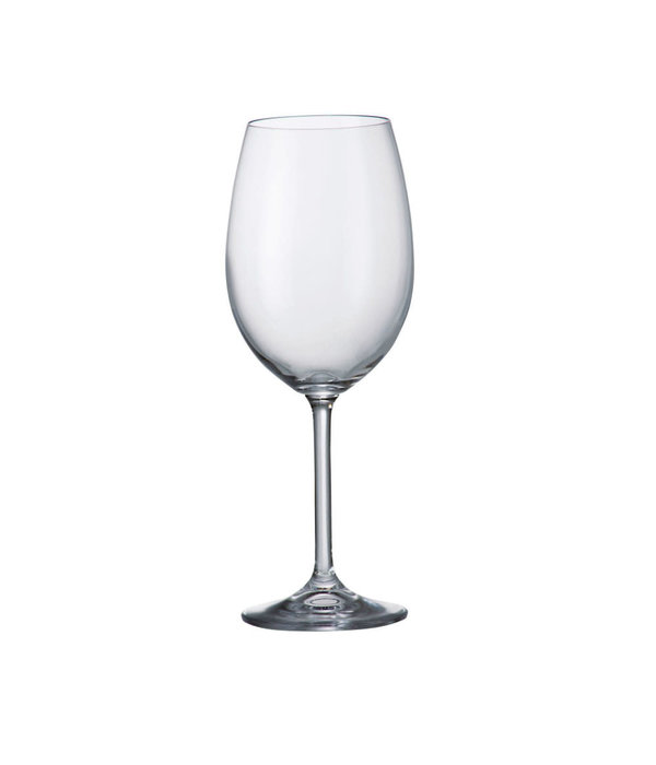 Bohemia Crystalite Bohemia Stemmed Wine Glass "Colibri" 450 ml, Set of 6