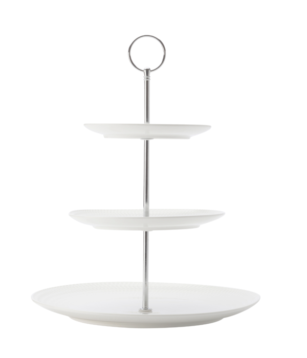 Maxwell & Williams Support à gâteaux rond à 3 étages "Diamonds" de Maxwell & Williams
