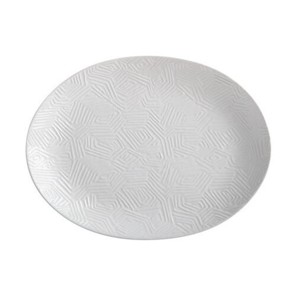 Maxwell & Williams "Dune" Oval Platter 36x27cm White