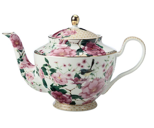 Maxwell & Williams Silk Road Teapot White 1L - Ares Kitchen and Baking  Supplies