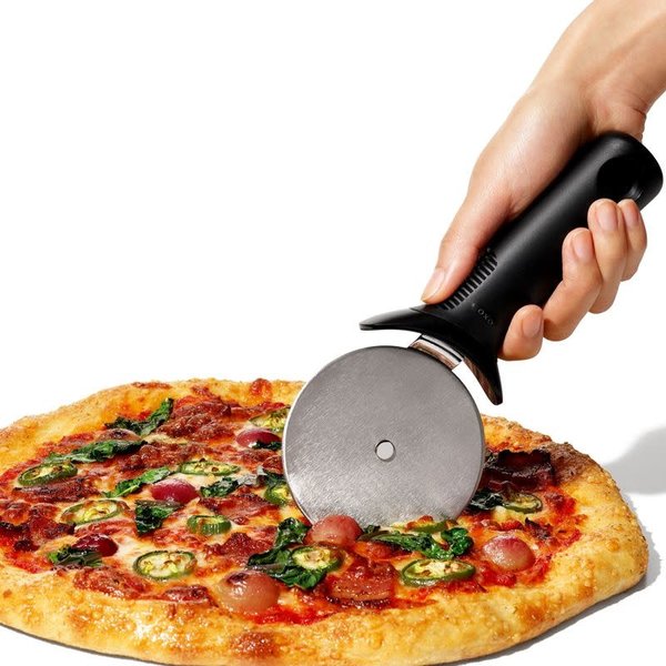 FM Professional 22307 pelle a pizza inox, accessoire pizzaiolo, spatule  pizza, four pizza, accessoire pizza, Acier inoxydable, Plastique, 49 x 28  cm : : Cuisine et Maison