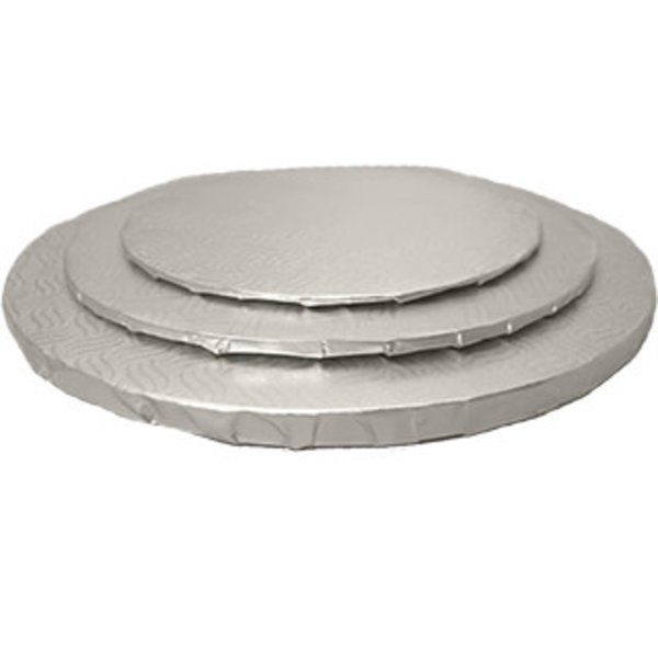 5pcs 12 Pouces Support À Gâteau Rond En Tambour, Planches À Gâteau Rondes  Robustes De 1/2 Pouce D'épaisseur Pour Les Gâteaux Lourds Ou À Plusieurs  Couches, Base De Pizza Dorée, Tambours Jetables