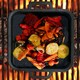 BBQ Devil Cast Iron Skillet with Removable Handle