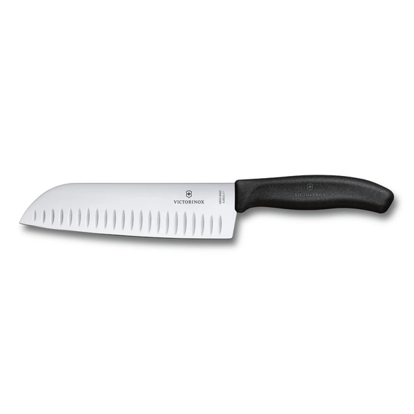 Victorinox Swiss Classic Santoku Knife with Fluted Edge