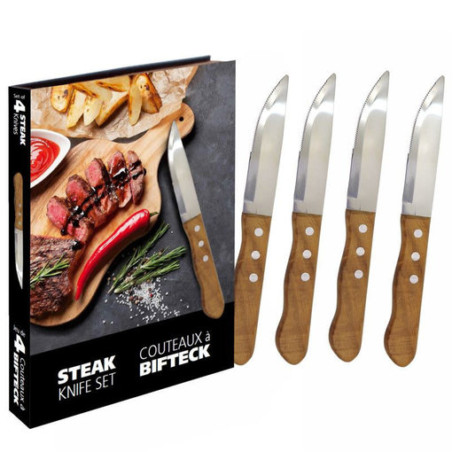 Natural Living Natural Living Set of 4 Steak Knives