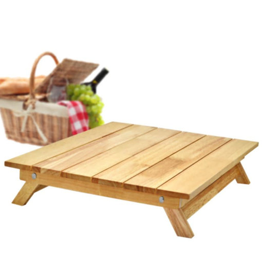 Natural Living Natural Living Fold-Out Serving Table