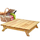 Natural Living Fold-Out Serving Table