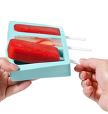 Ricardo Ricardo Siliocone Ice Pop Mould Classic Shape with Lines