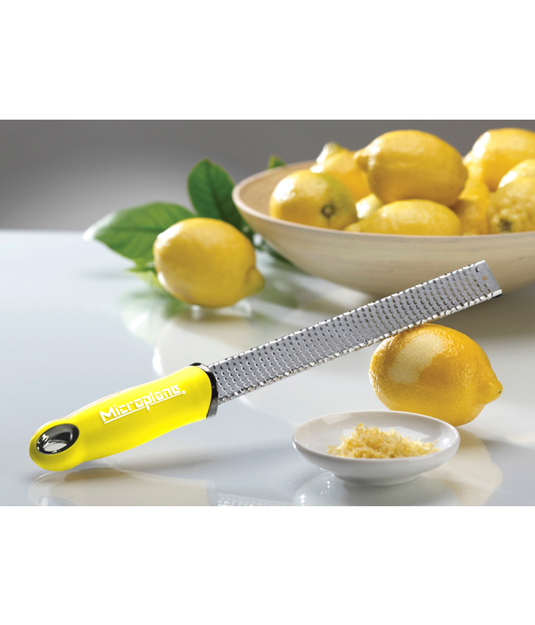 Microplane Premium Zester & Grater with Yellow Handle - Austin, Texas —  Faraday's Kitchen Store