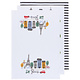 Now Designs "Meet me in Paris" Dishtowels/Floursack Set of 3