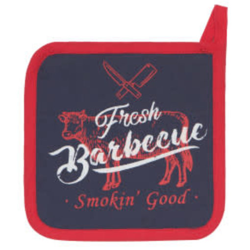 Now Designs Now Designs BBQ Quilted Cotton Potholder 8"
