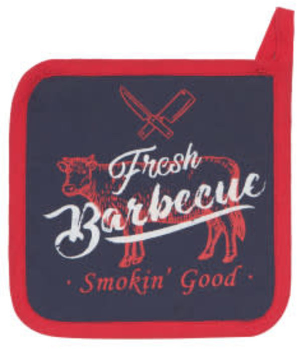 Now Designs Now Designs BBQ Quilted Cotton Potholder 8"