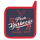 Now Designs BBQ Quilted Cotton Potholder 8"