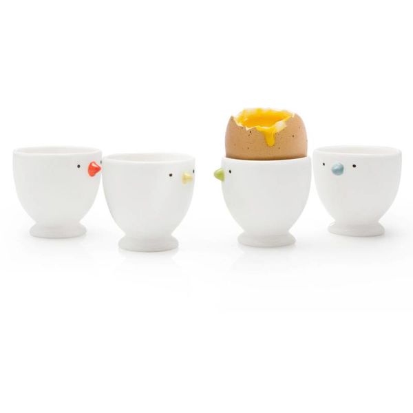 BIA S/4 "CHICK" EGG CUPS, ASST