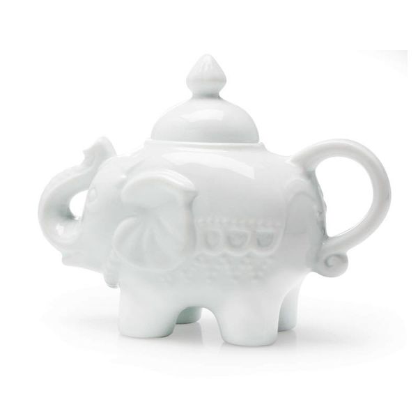 ELEPHANT COVERED SUGAR POT