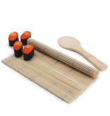 Zen Cuizine Tapis à sushi en bambou avec cuillère ( F )
